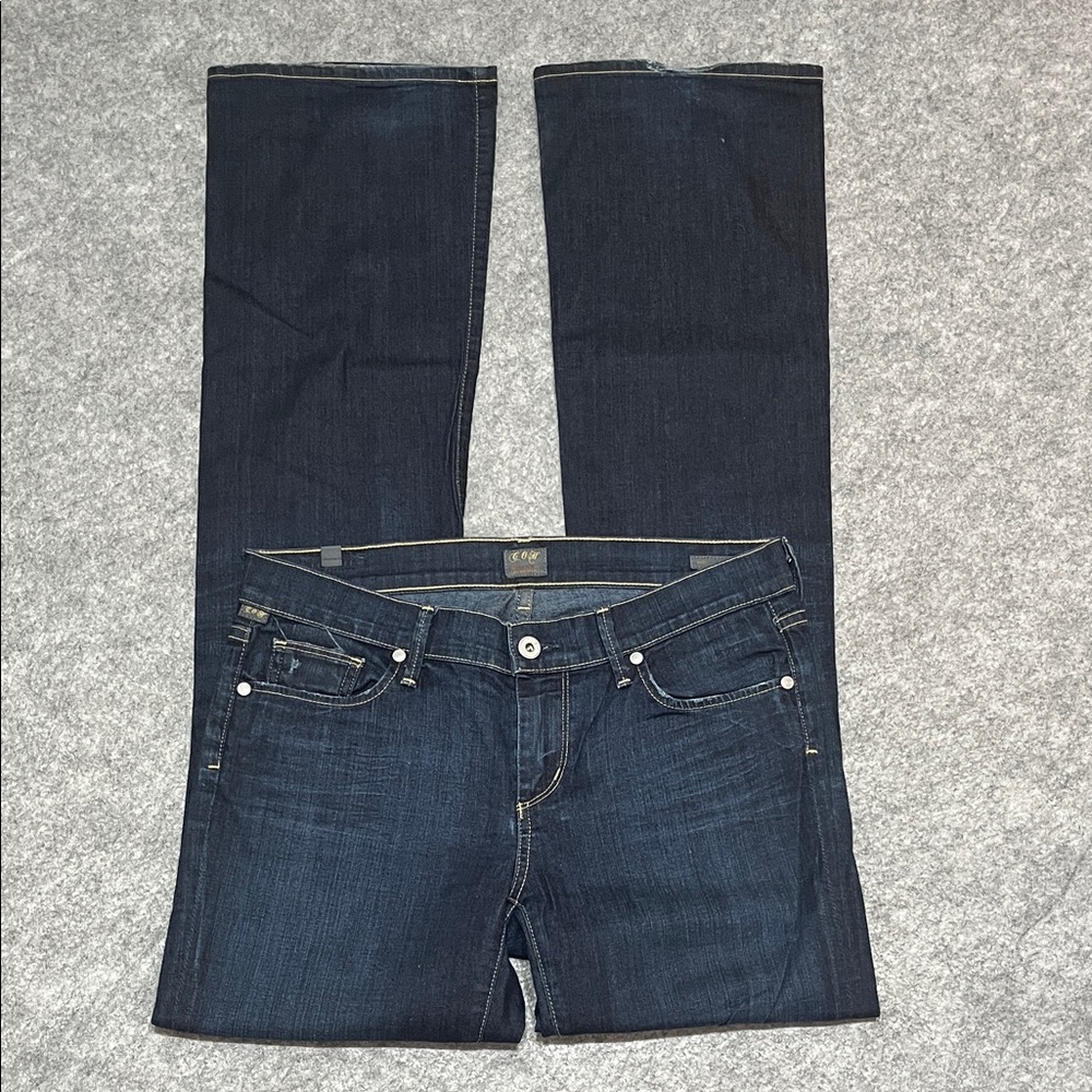 Citizens Of Humanity Dark Indigo Kelly Low Rise Bootcut Jeans